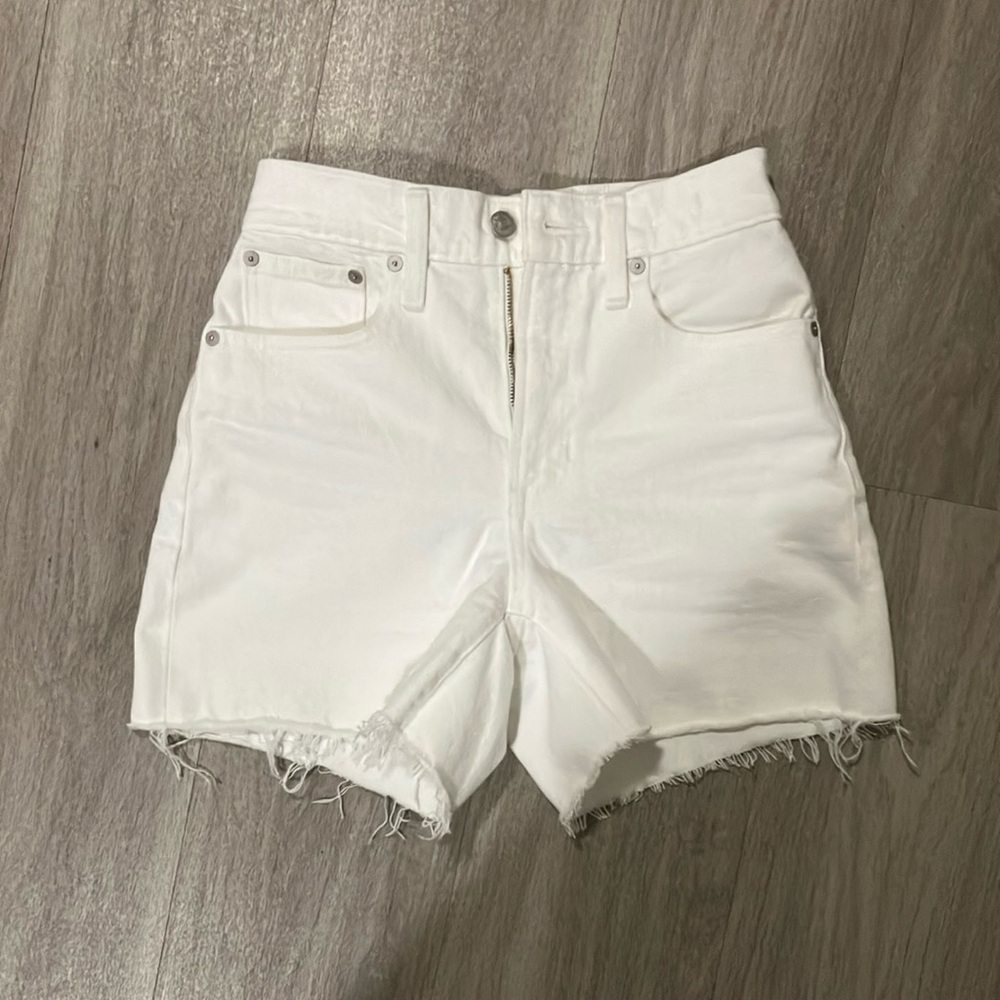 Madewell Perfect Mid Length Jean Short
